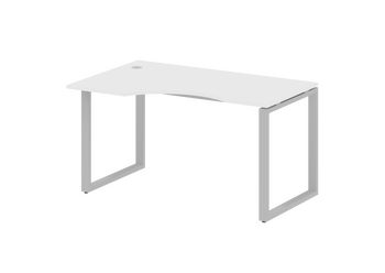 Стол METALL SYSTEM криволинейный левый на О-образном м/к БО.СА-2 Л 1400*900*750